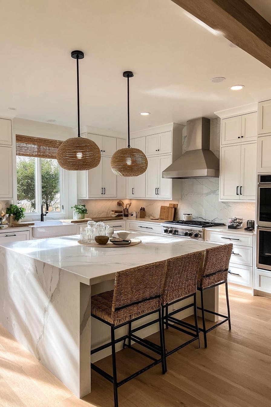 Layer Natural Woven Textures For Effortless Organic Warmth