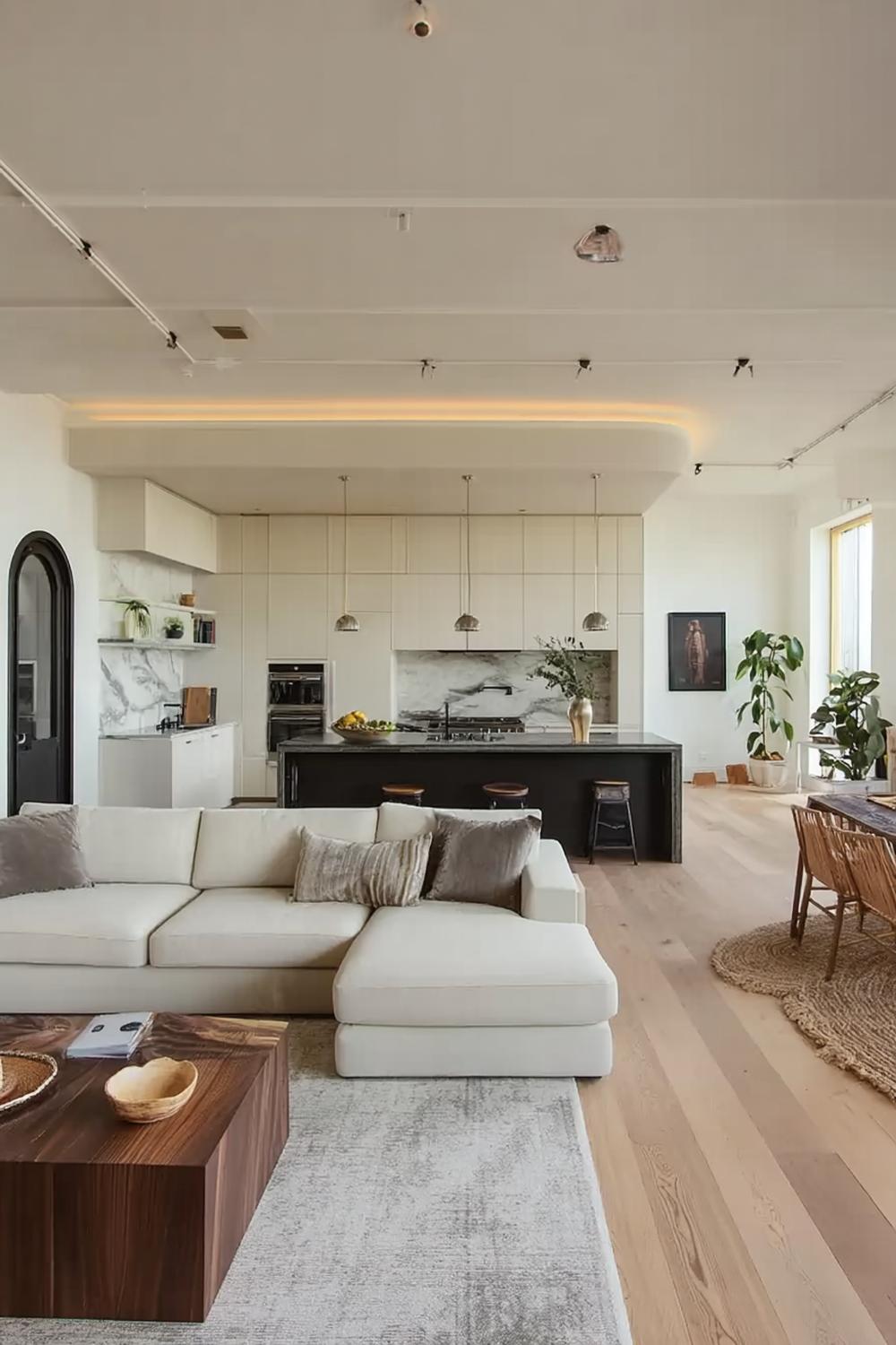 15 Stylish Living Room and Kitchen Combo Ideas for a Modern Home