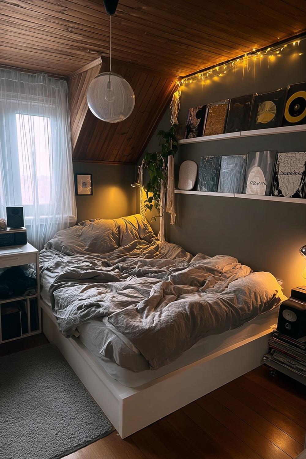 Maximize Wall Space with Shelves For Cozy Decor Display