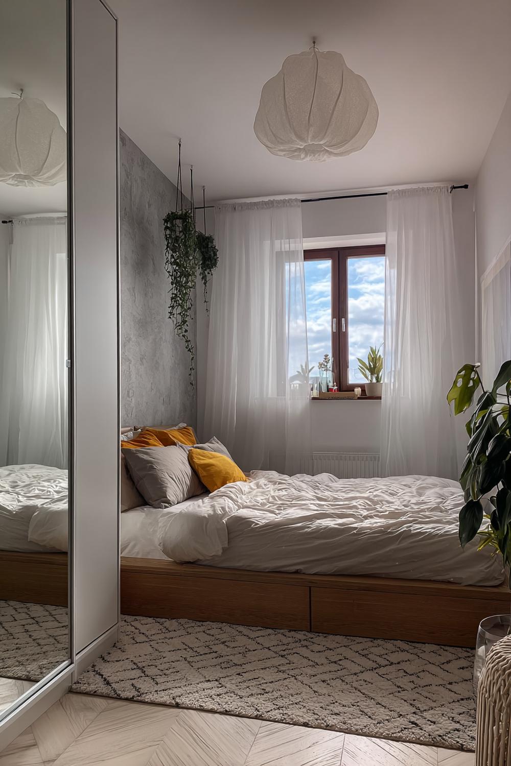 Use Hanging Plants to Enhance Cozy Small Space Decor