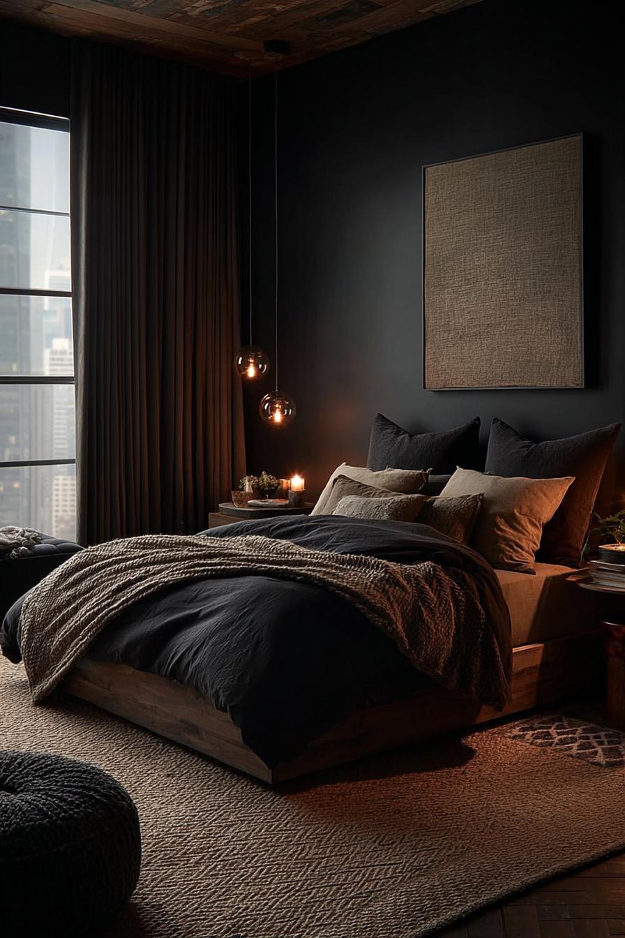 Incorporate Layered Textures with a Plush Floor Carpet