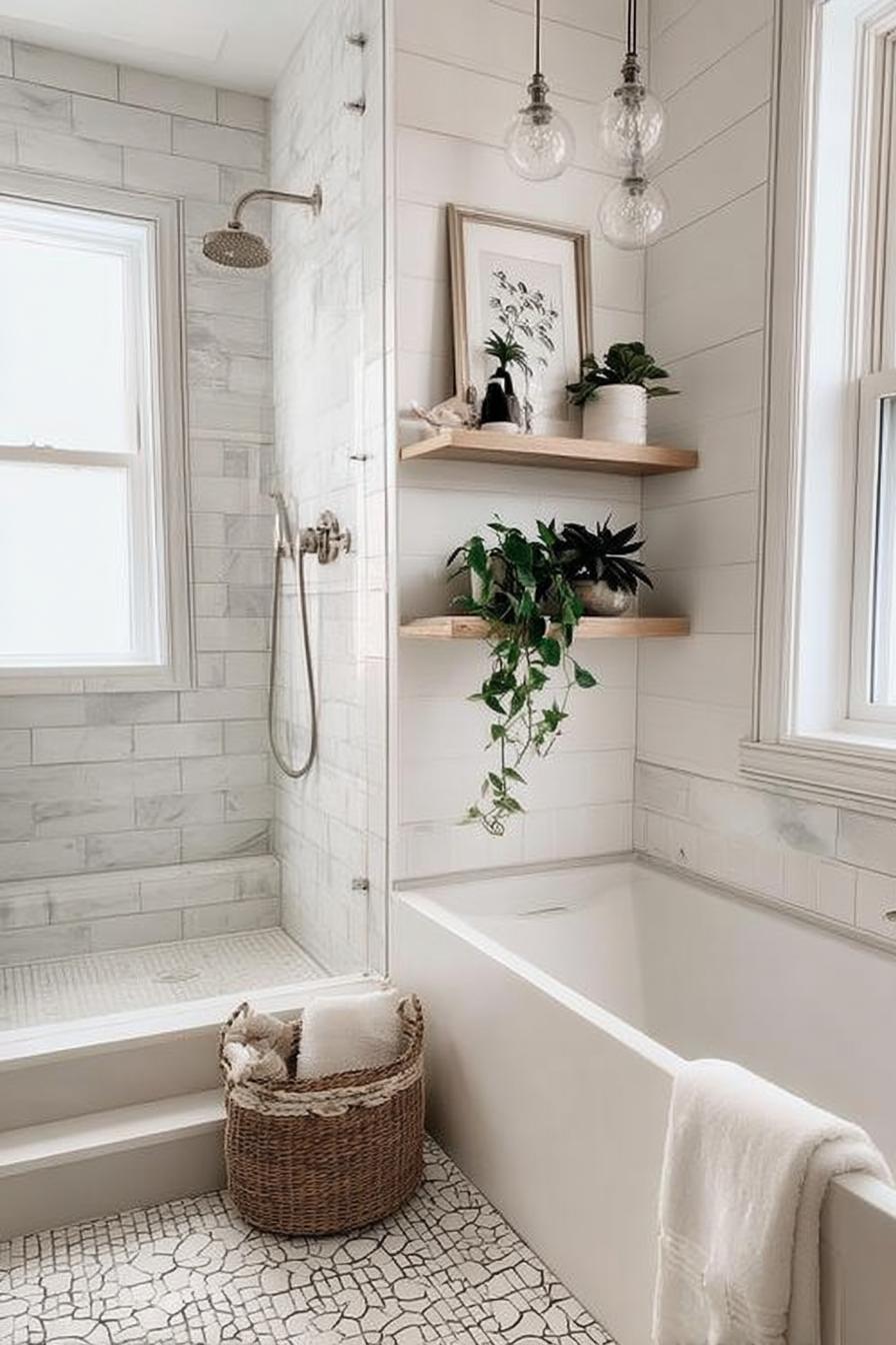 Hang Glass Pendant Lights For Stylish Bathroom Lighting Decor