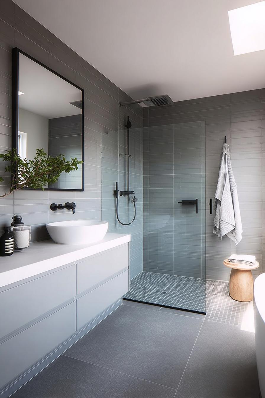 Emphasize Matte Vanity Surfaces For a Polished Modern Look