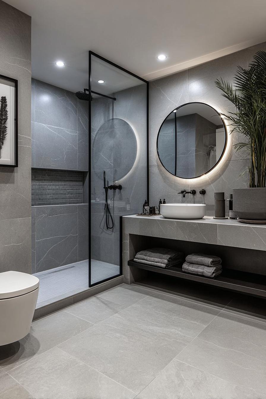 Incorporate Lush Green and Plants for Natural Freshness