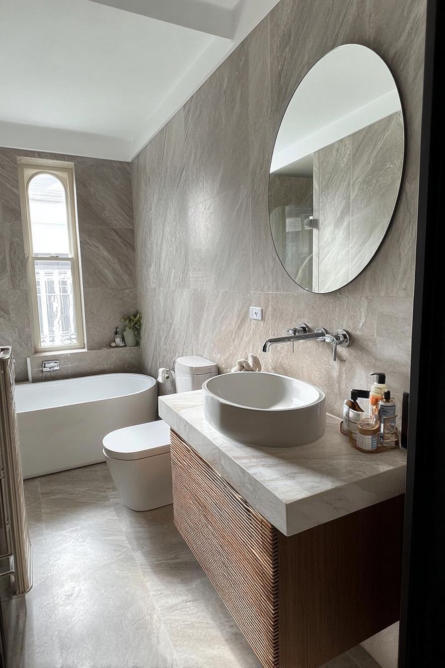 Choose a Floating Vanity Cabinet For Airy Spaciousness