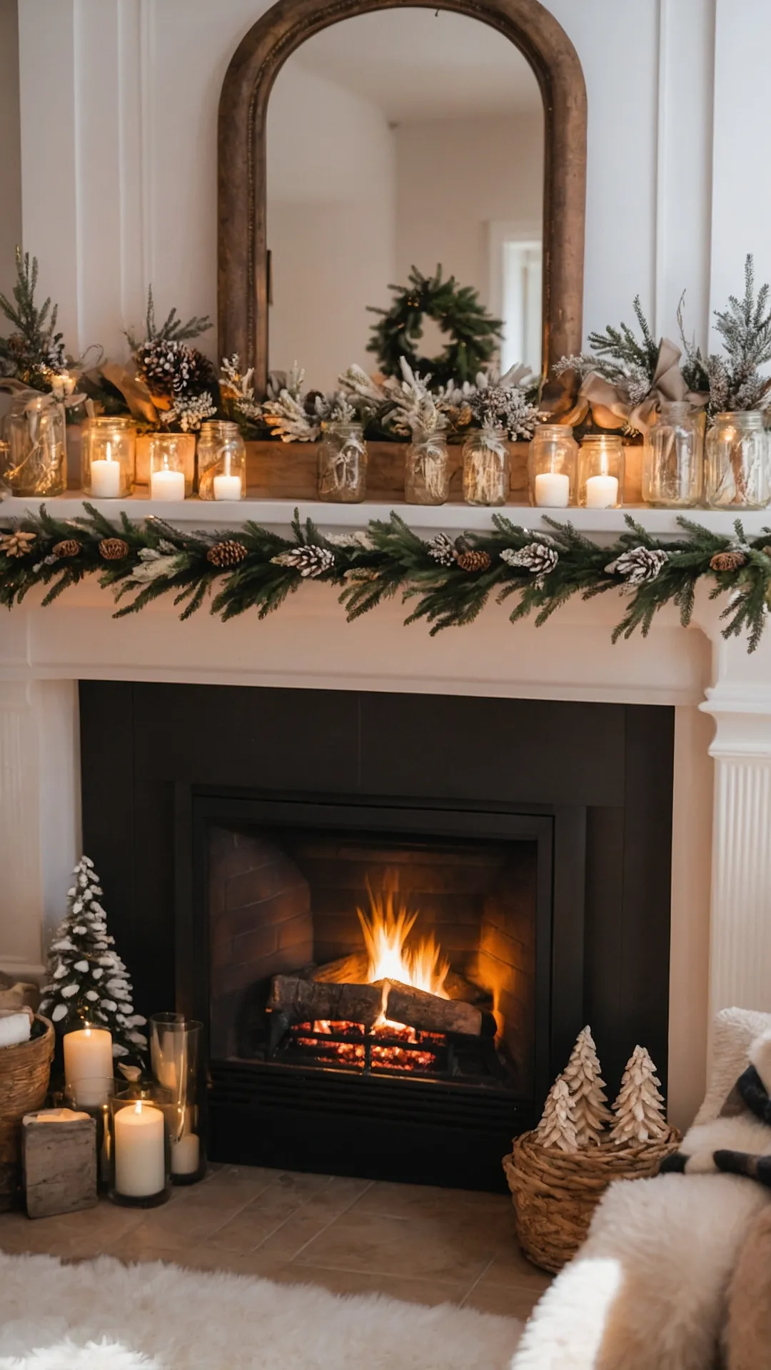 Radiant Winter Hearth