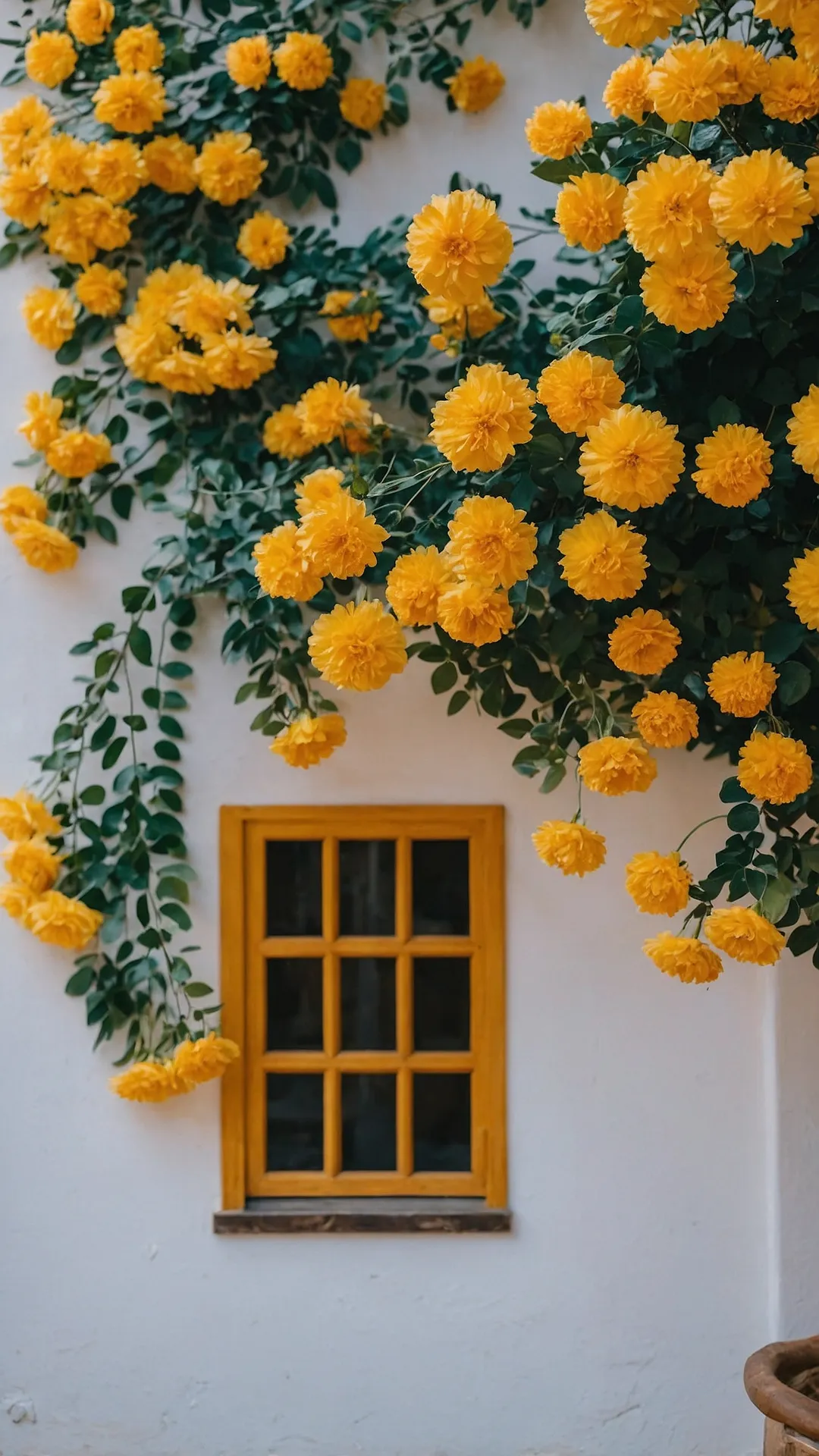 Cheerful Couchside Blooms