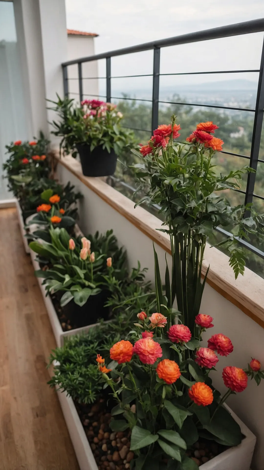 Balcony in Full Bloom