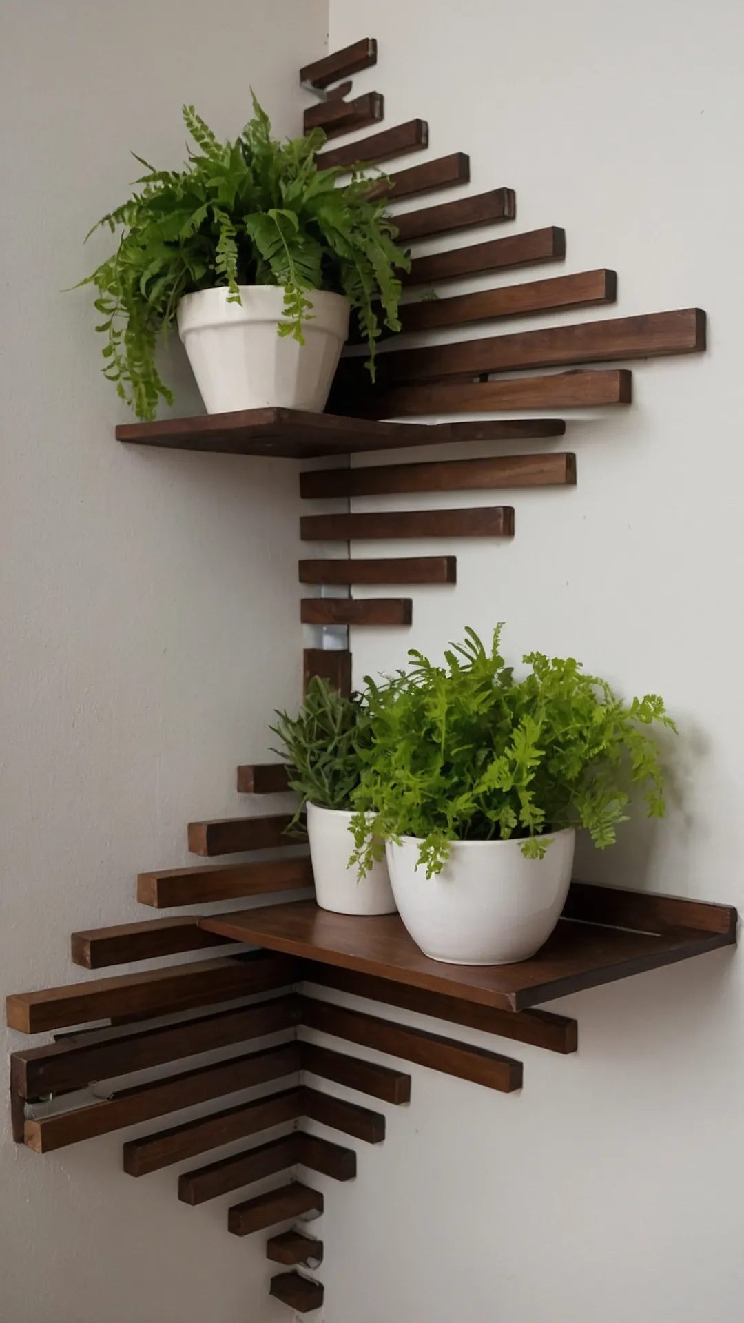 Transform Corners with Stylish Shelving