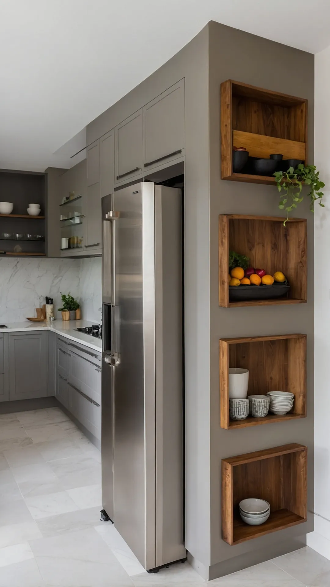 Unexpected Kitchen Serenity