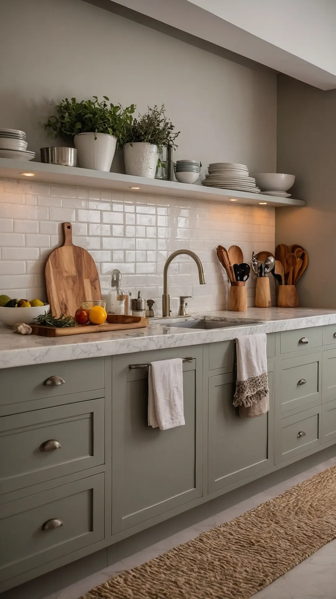 Minimalist Snack Stations