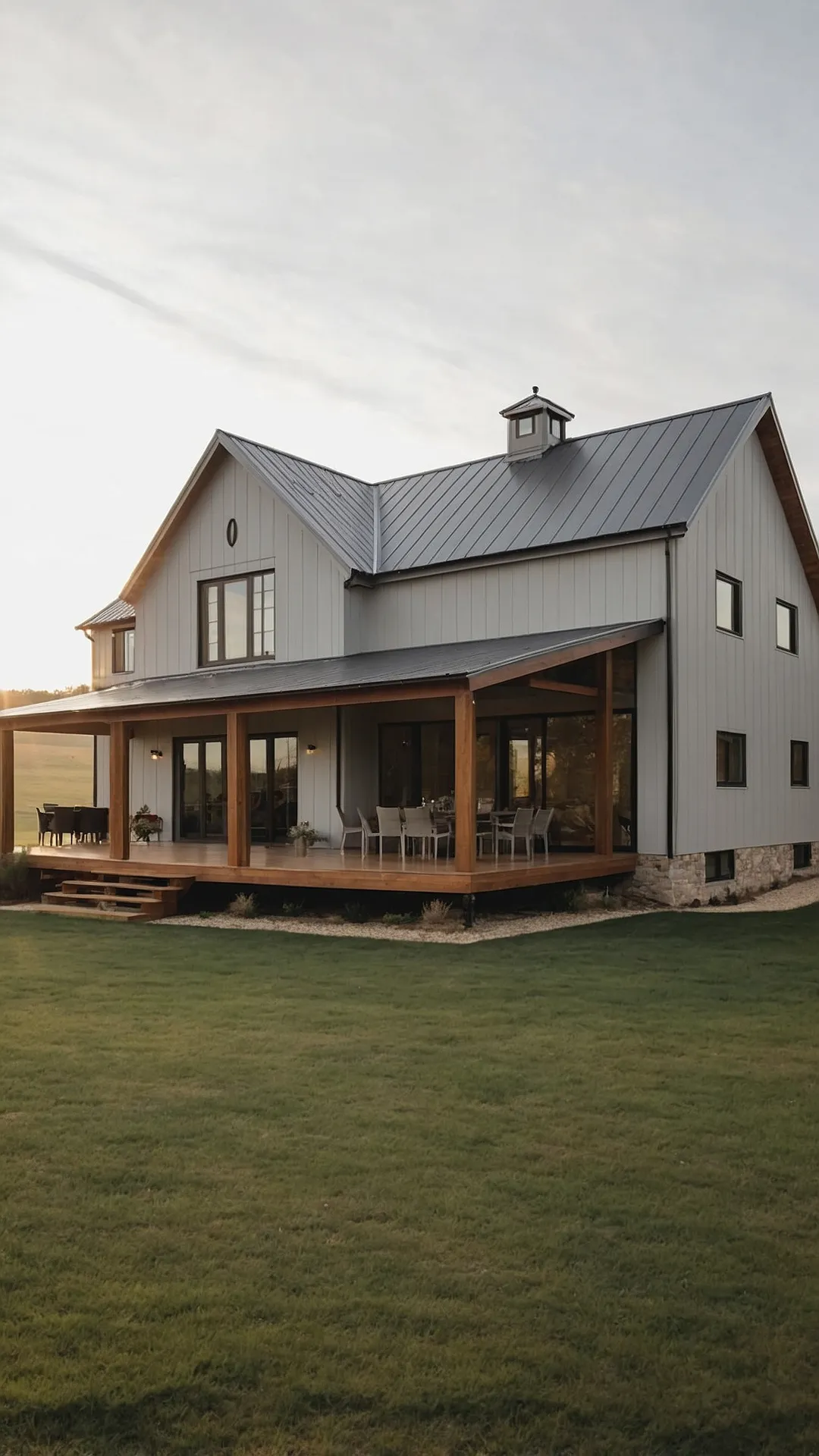 Lofty Luxury in Barn Style