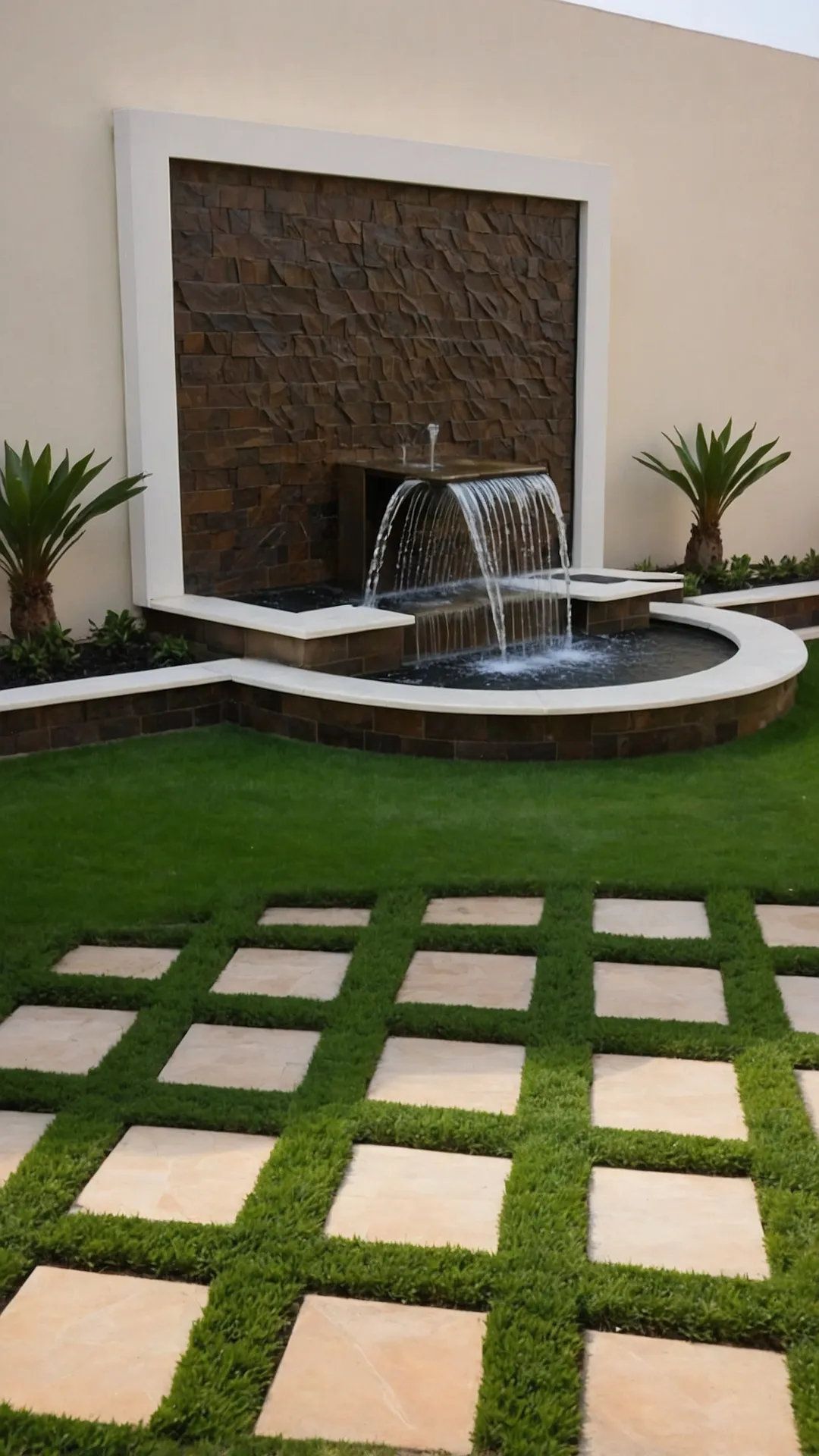Artistic Water Feature