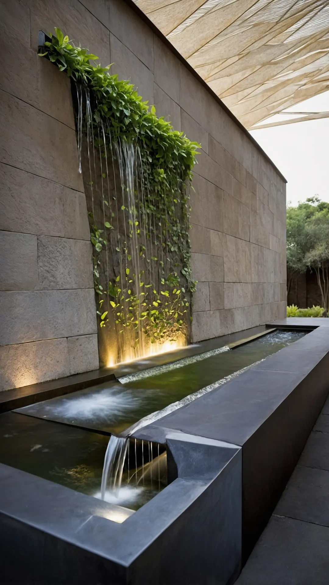 Zen Garden Waterfall