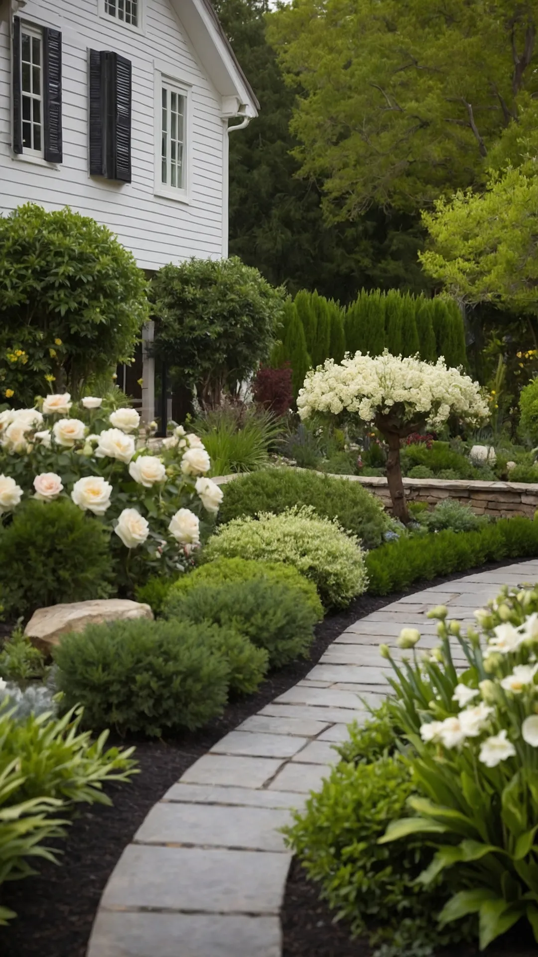 Elegant Layers of Leaf and Light