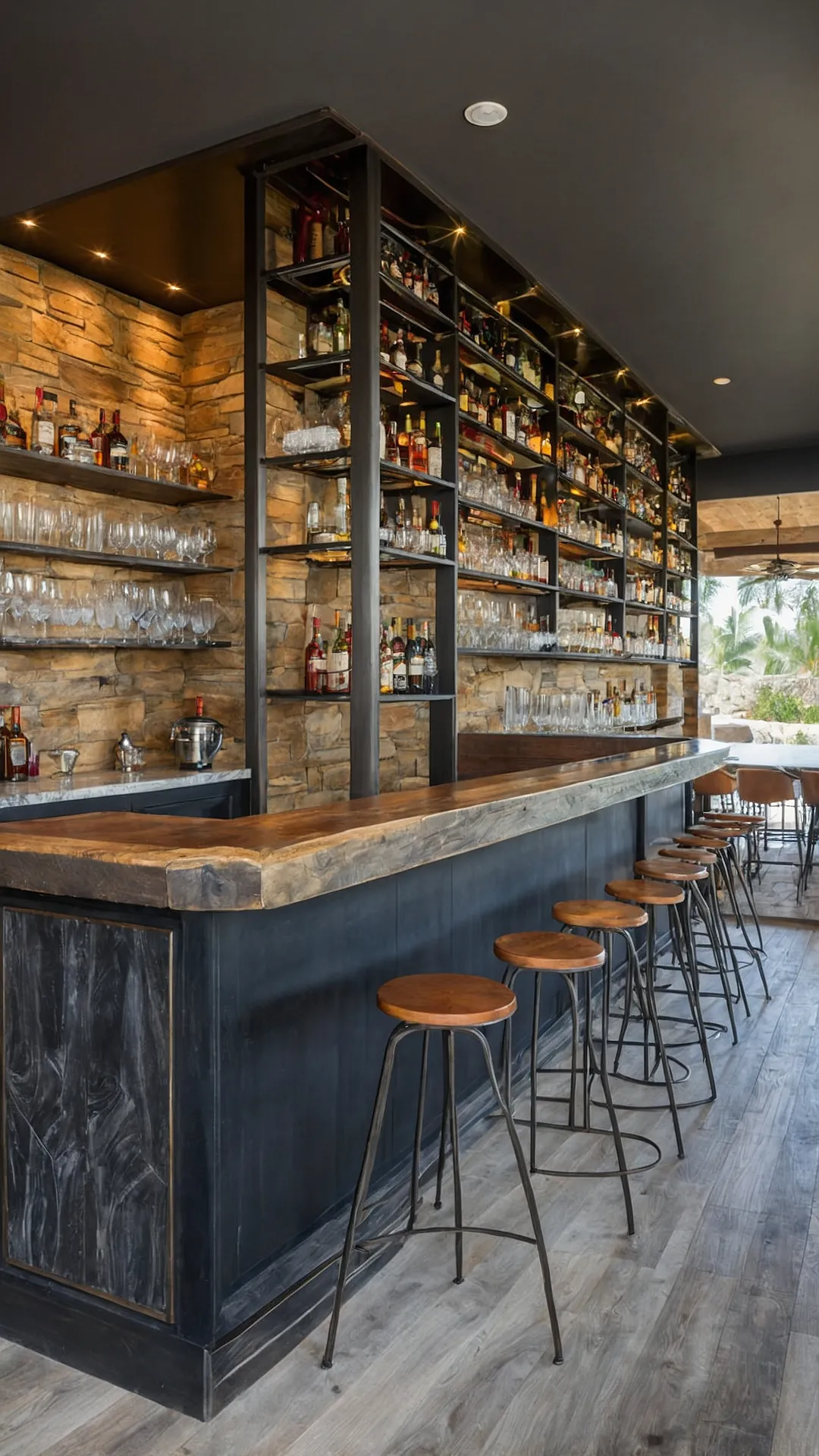 Rustic Retreat Bar