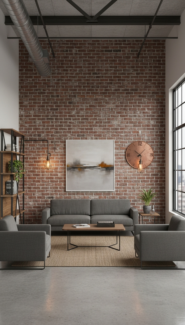 wall mounted lights living room - Industrial Metal Pipe Lamps Add Character