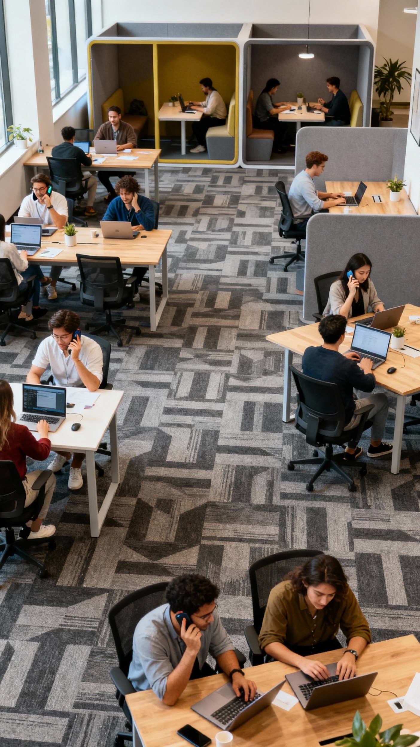 office design ideas - Inspiring Office Design: Spaces That Work - The varied workspaces immediately catch your eye, don't...