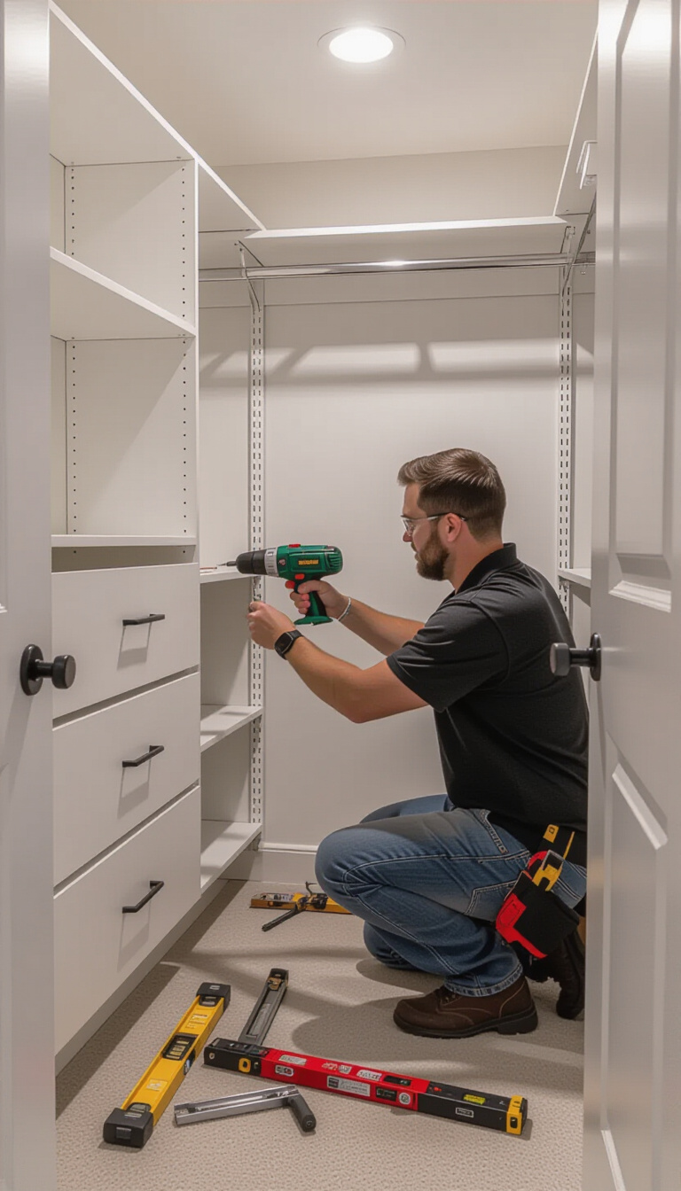 decluttering bedroom closet - Design Your Ideal Closet System
