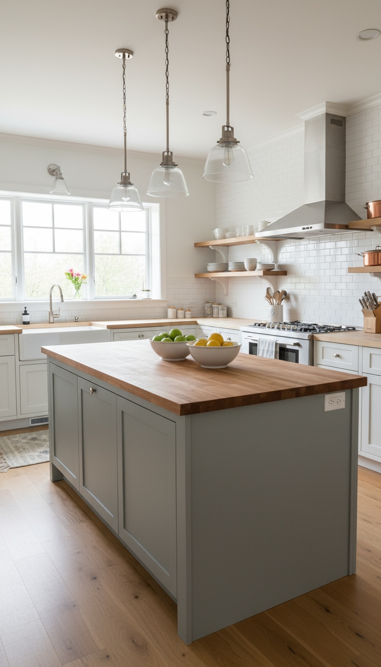 White Kitchen Ideas - Modern Farmhouse White Kitchens: Bright, Welcoming Spaces