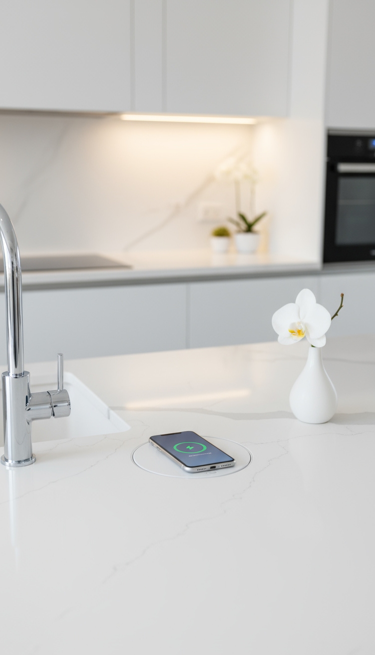 White Kitchen Ideas - Modern Technology Meets Elegant White Kitchen Design