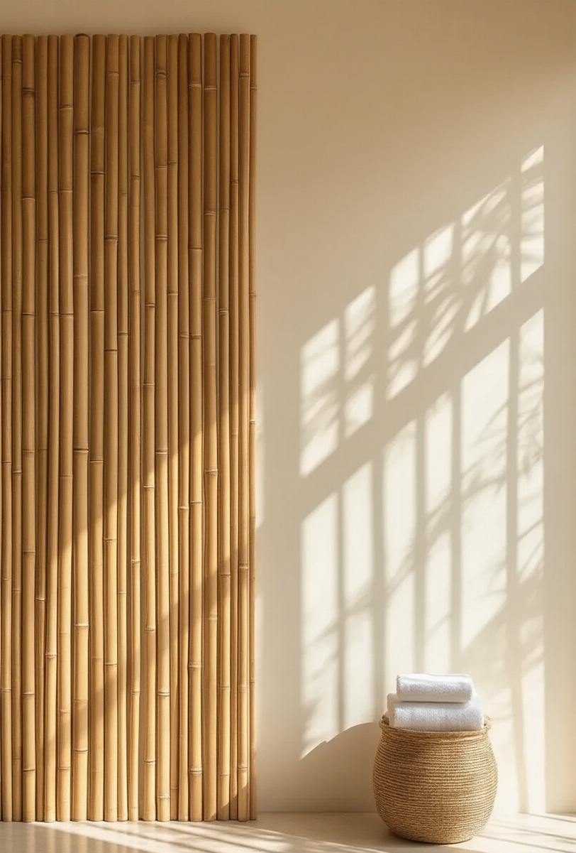 wall moldings - Creative Moldings: Natural Zen Accents - Sunlight streams into the room and warms the...