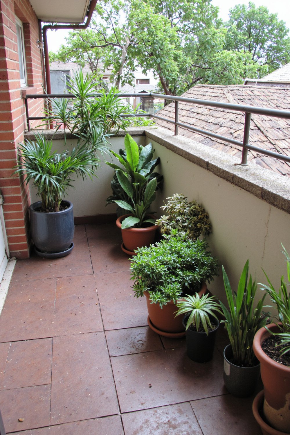 Balcony flooring ideas - Safe and Practical: Interlocking Rubber Tiles for Balcony Gardens - Use rubber tiles for a safe, cushioned balcony floor...