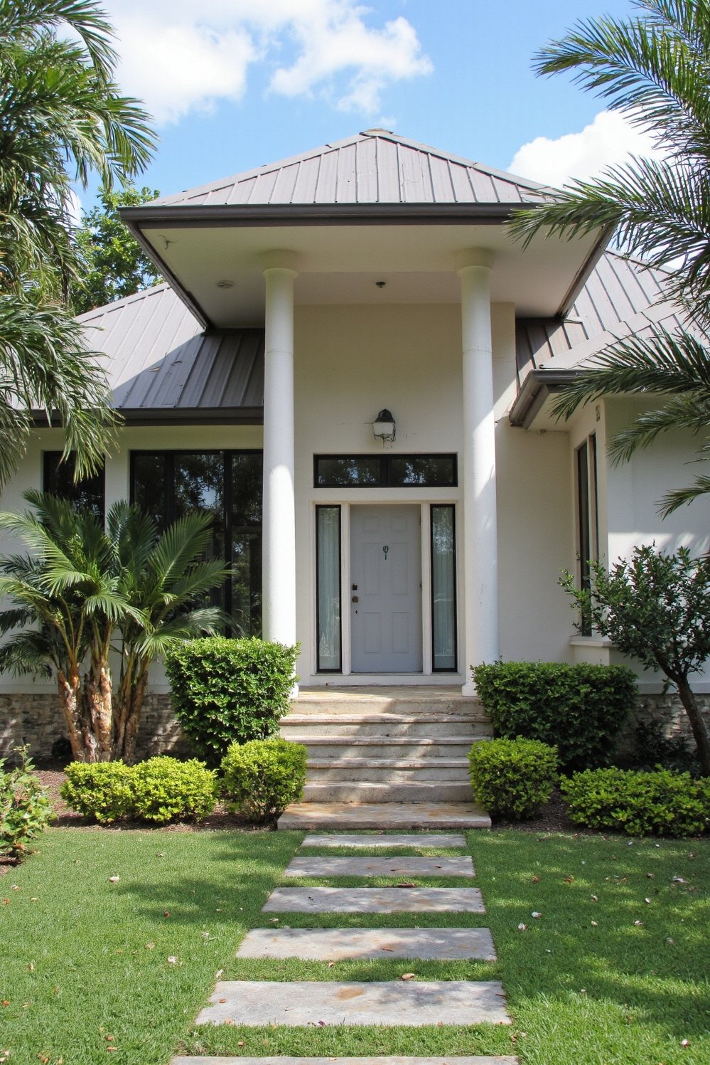 tropical house design ideas - Eco-Conscious Tropical Home: Bright Interiors and Sustainable Features