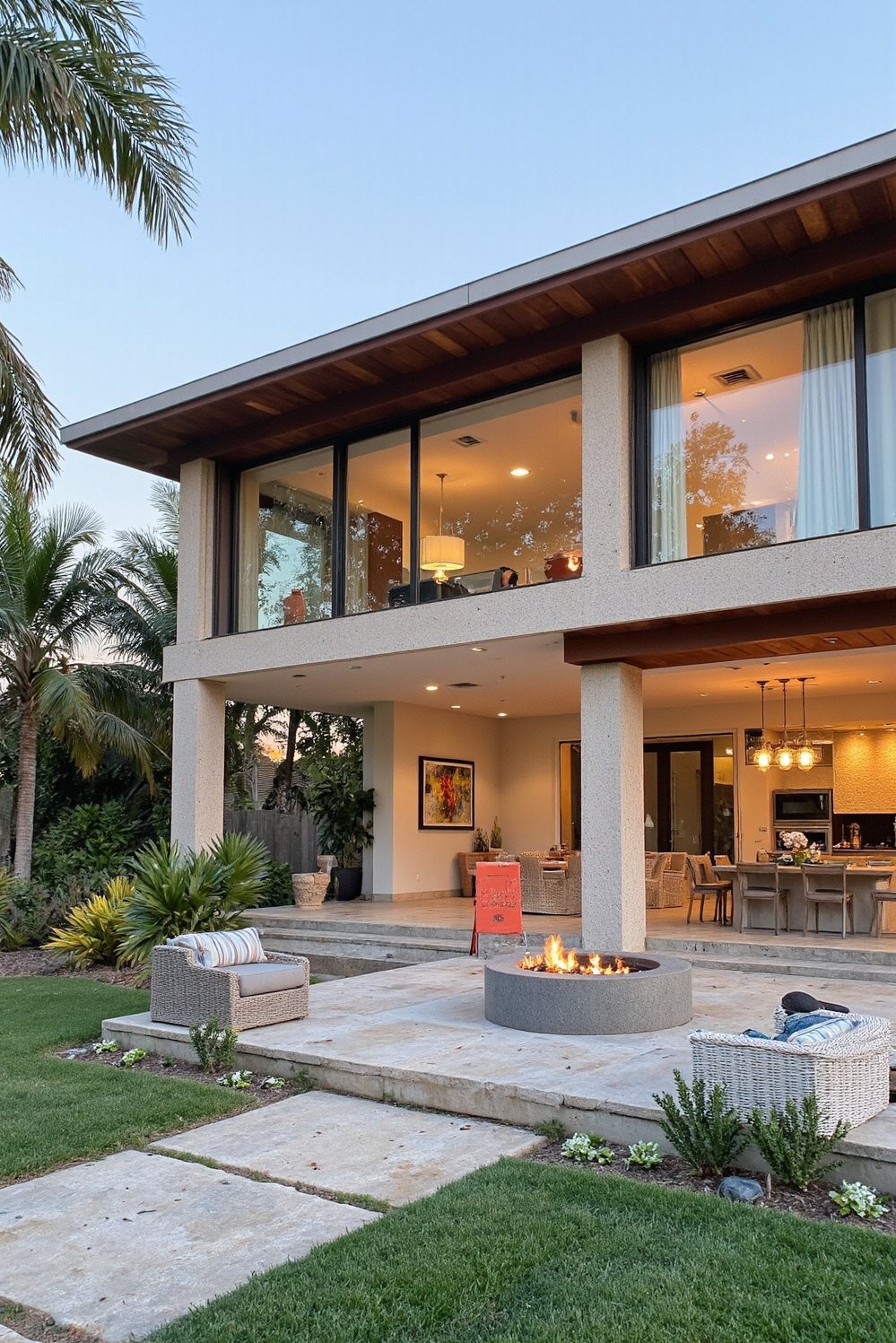 tropical house design ideas - Contemporary Tropical Living: Open Floor Plans and Inviting Landscapes