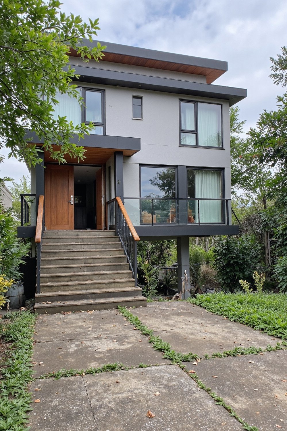 tropical house design ideas - Functional Modern Tropical Home: Clean Lines and Smart Layouts