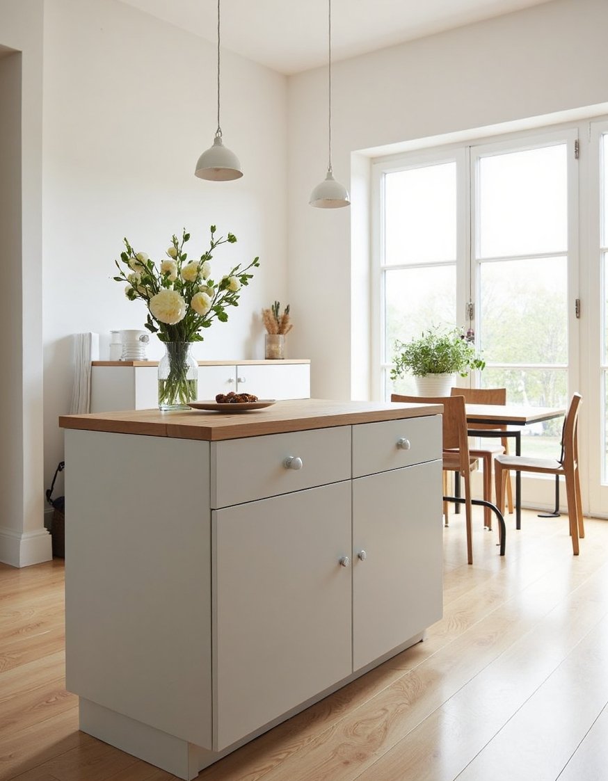 kitchen island ideas - Small Kitchen Island: Space-Saving Design Ideas - Small kitchen island ideas: This space-saving island is...