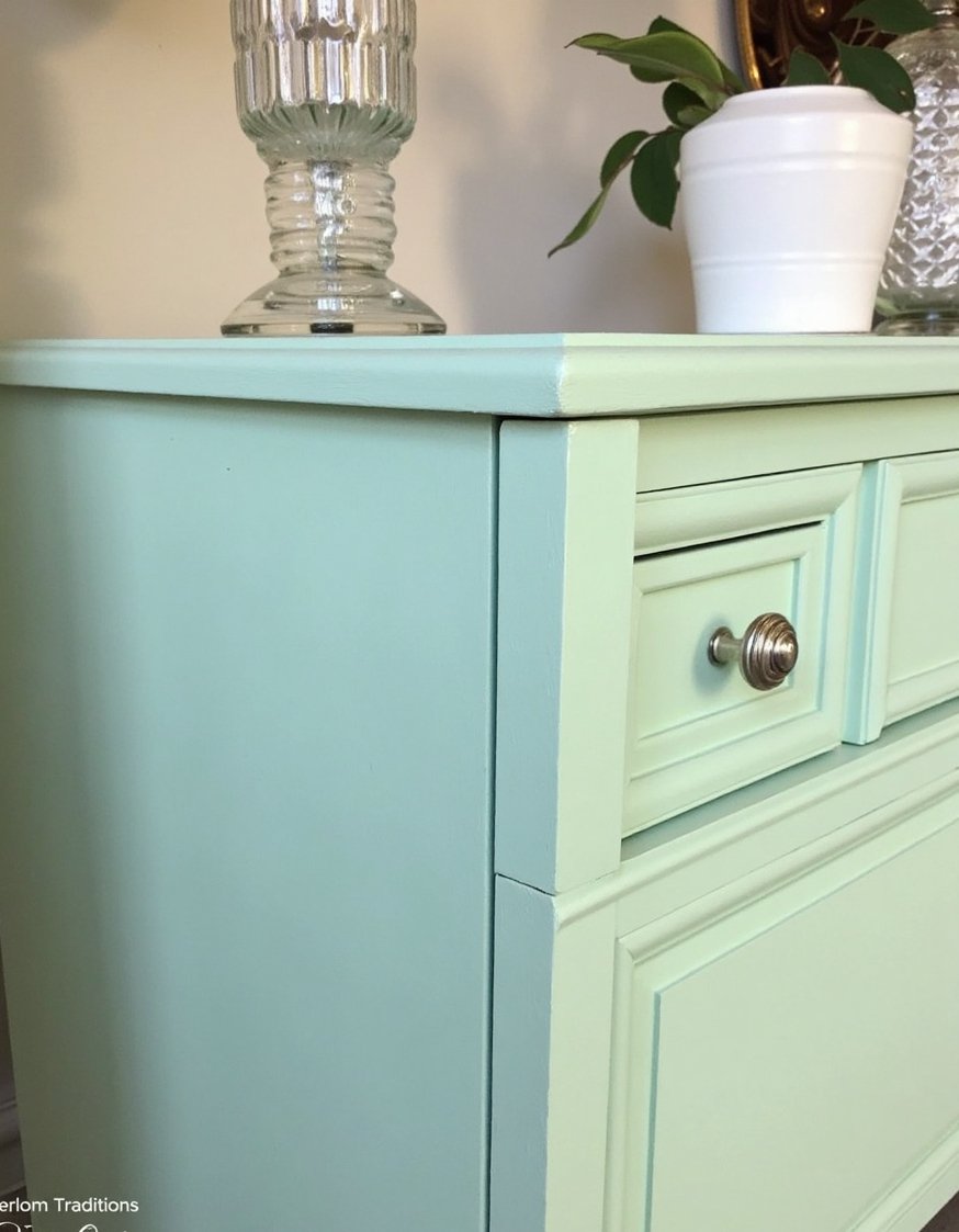 Heirloom Traditions Paint Makeover - Heirloom Traditions Paint: Superior Coverage & Finish - Heirloom Traditions All-in-One Paint: See the Difference! This...
