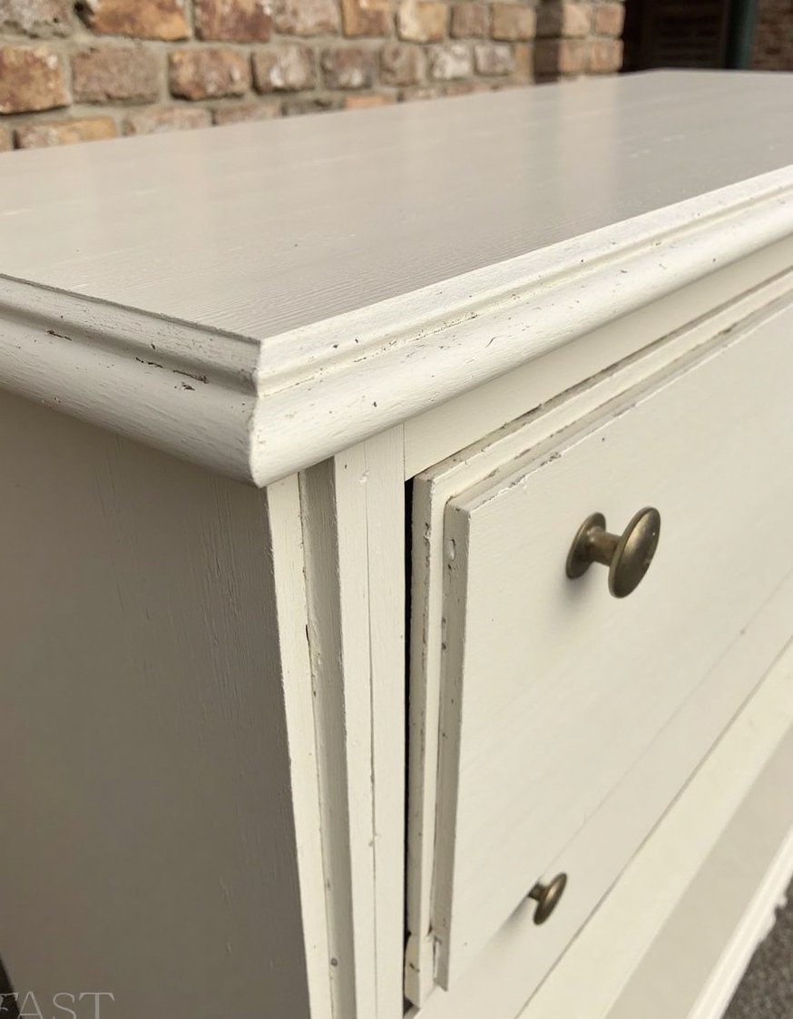 Heirloom Traditions Paint Makeover - Heirloom Traditions: Colosseum Cabinet Makeover - Heirloom Traditions All-in-One paint in Colosseum transforms this...