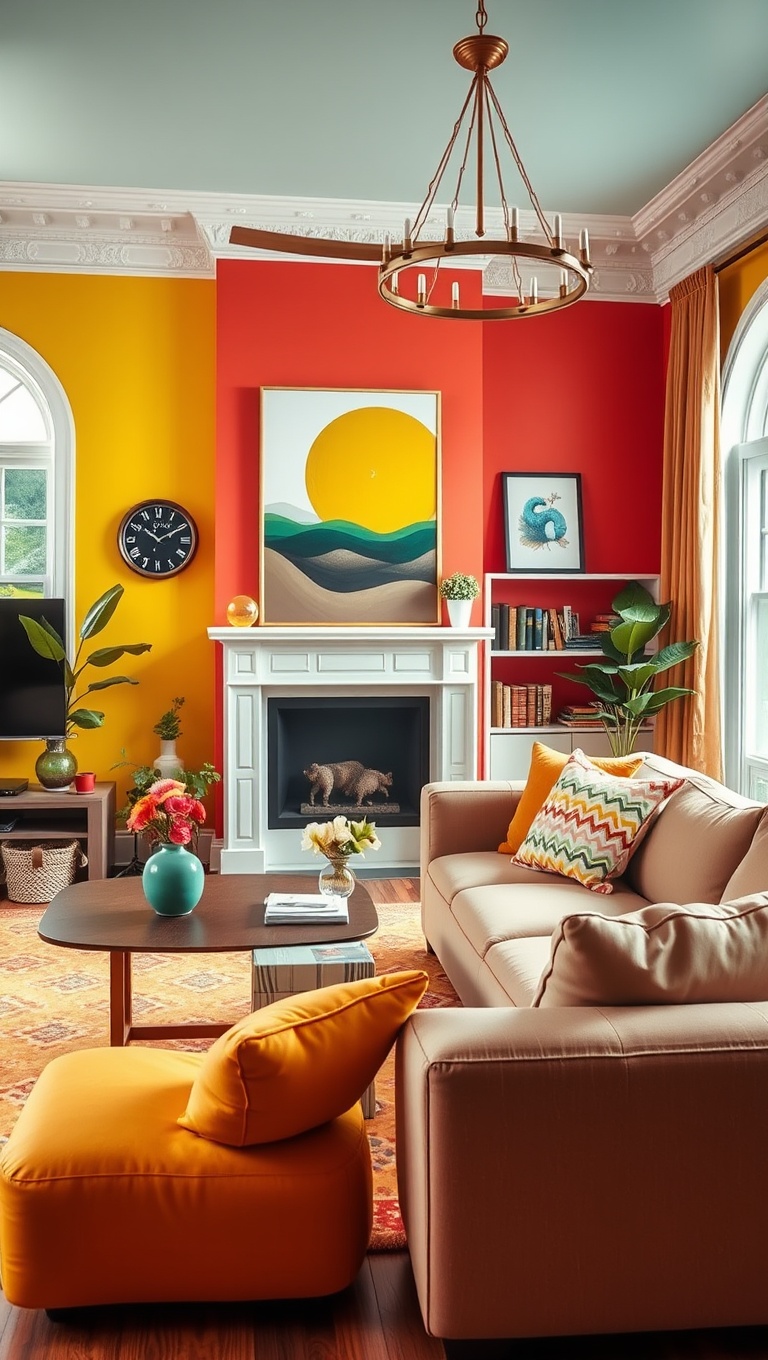 20 Bright and Cheerful Living Room Ideas to Spark Joy
