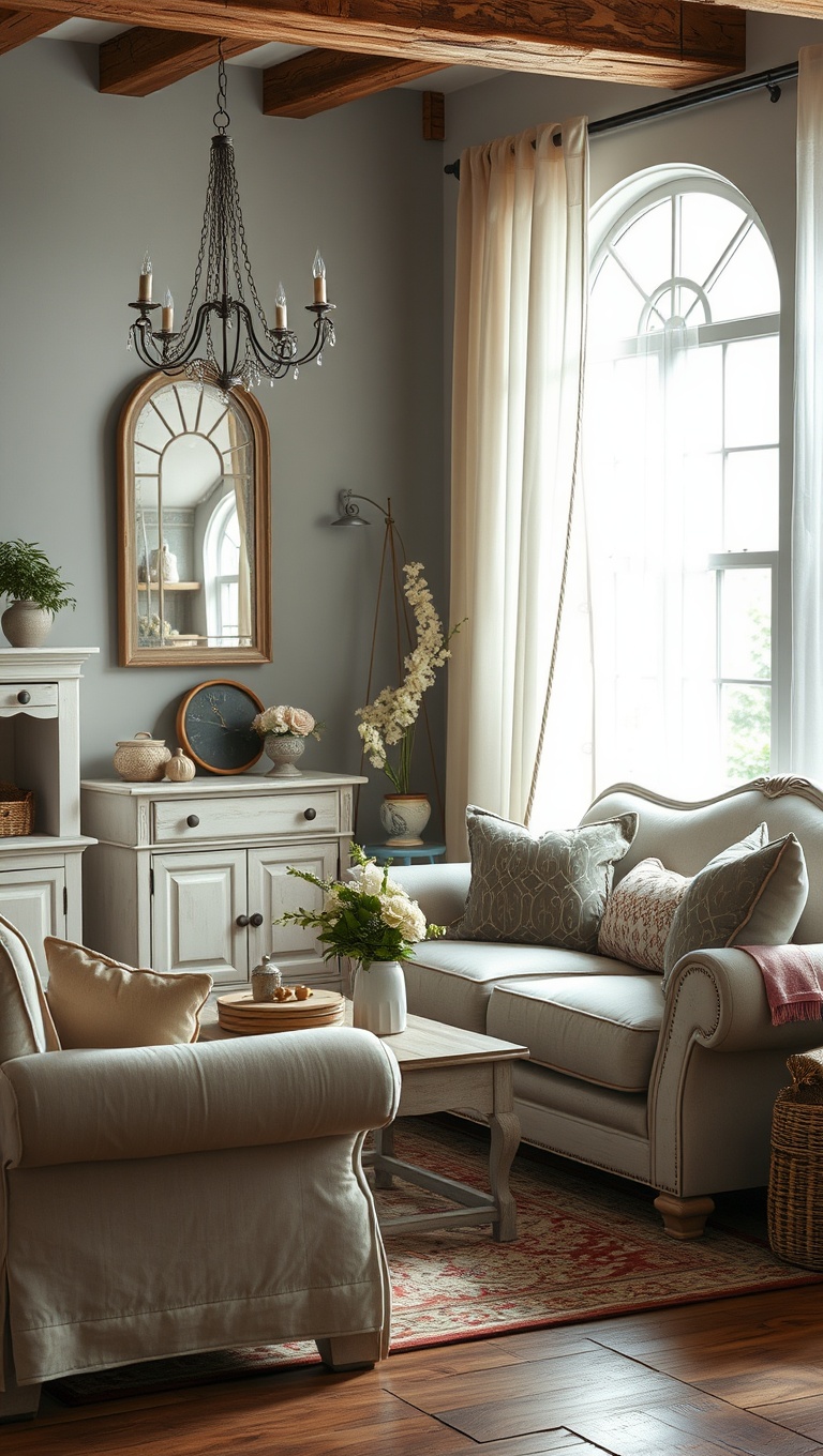 20 Charming Shabby Chic Living Room Ideas to Transform Your Space