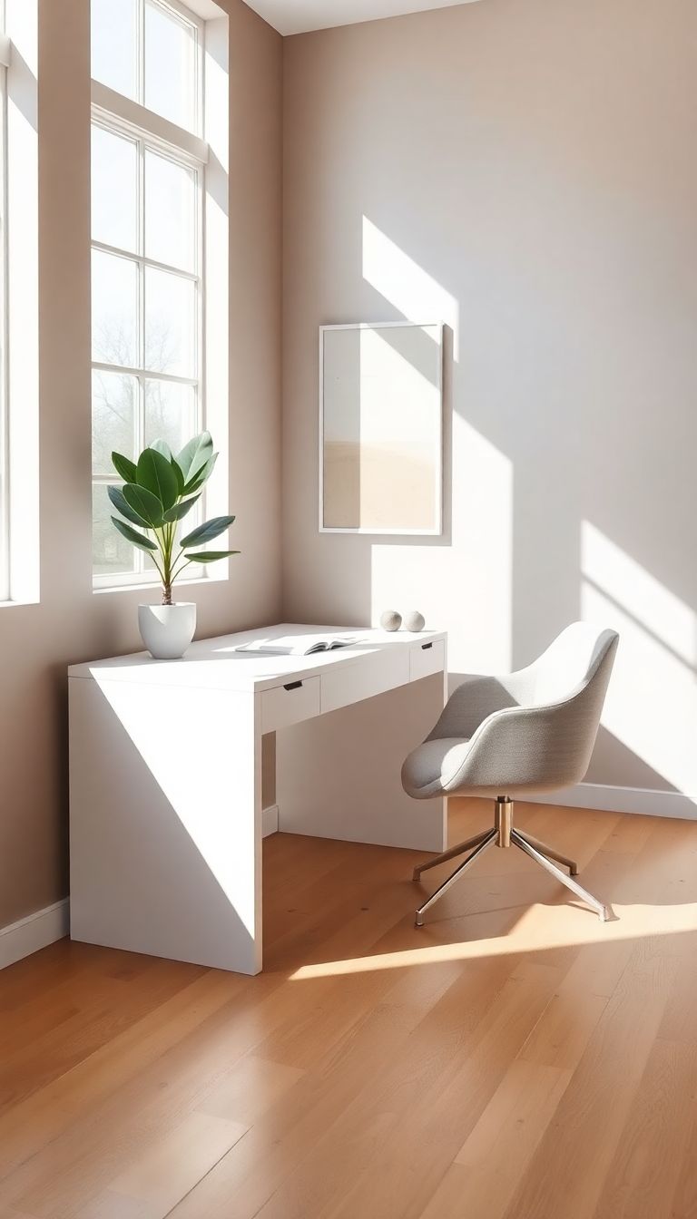 Minimalist design with neutral colors