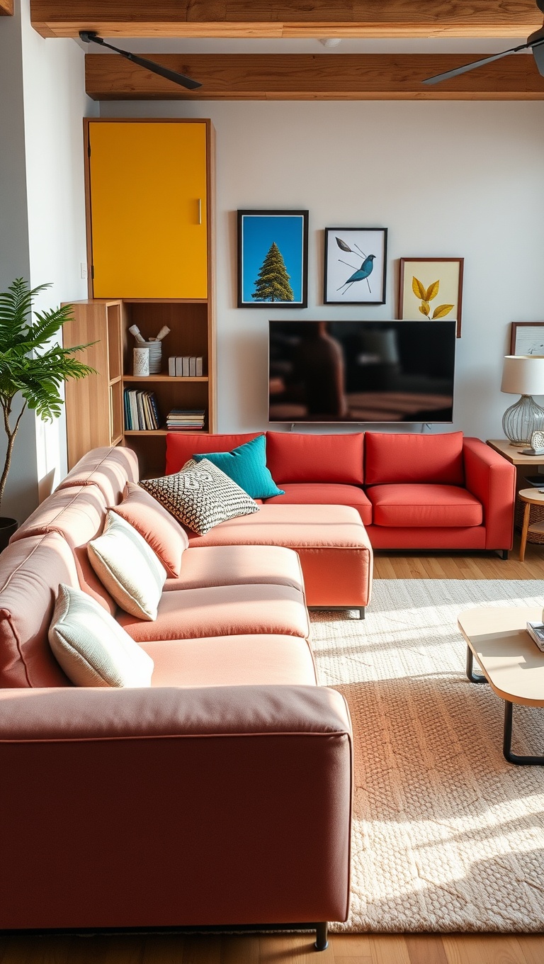 20 Fabulous Ideas for a Creative Modular Living Room