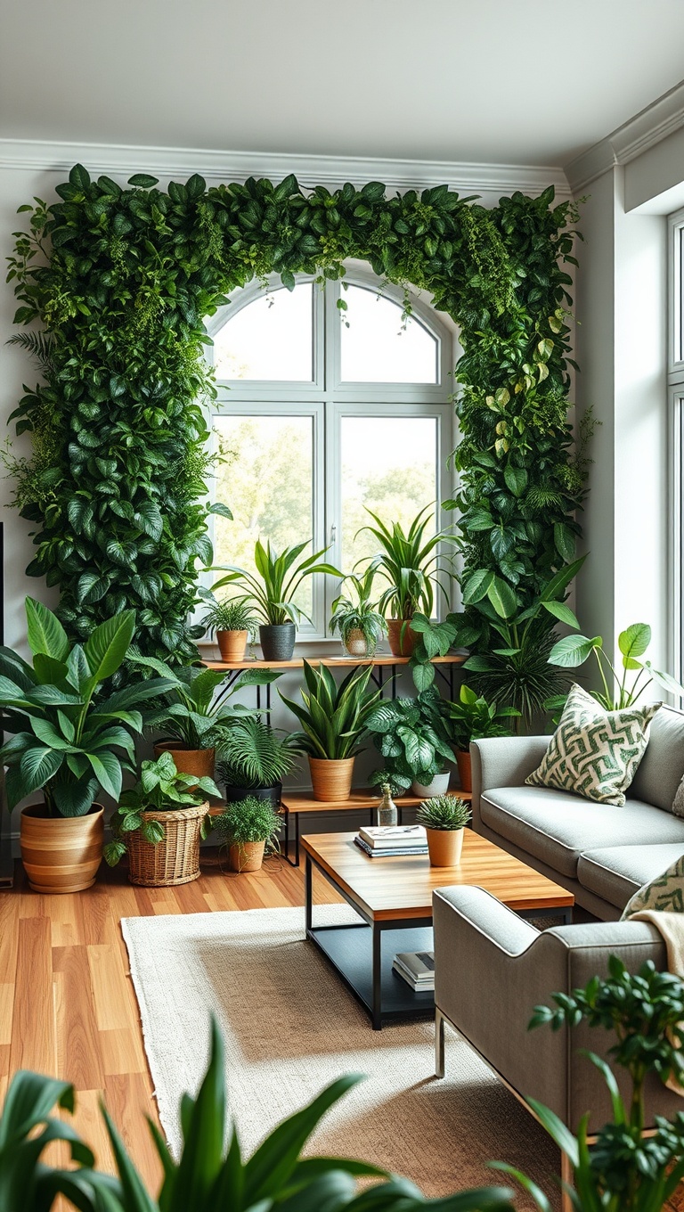 20 Lush Plant Ideas to Transform Your Living Room