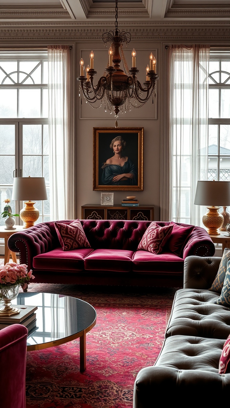 20 Stunning Vintage Glam Living Room Ideas to Transform Your Space