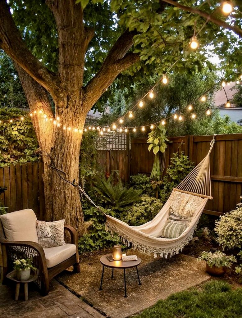 Cozy hammock retreat