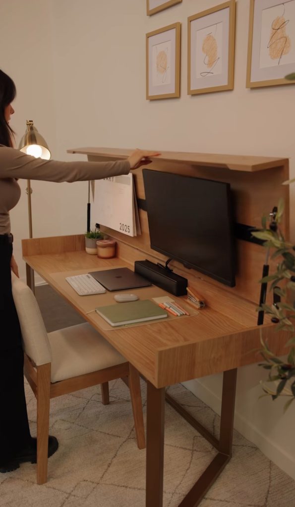 Smart Hideaway Computer Desk