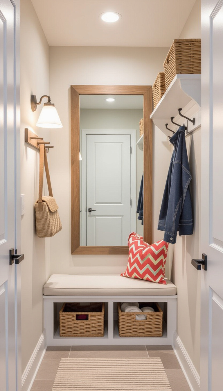 31 Stylish Mud Room Mirror Ideas You’ll Love