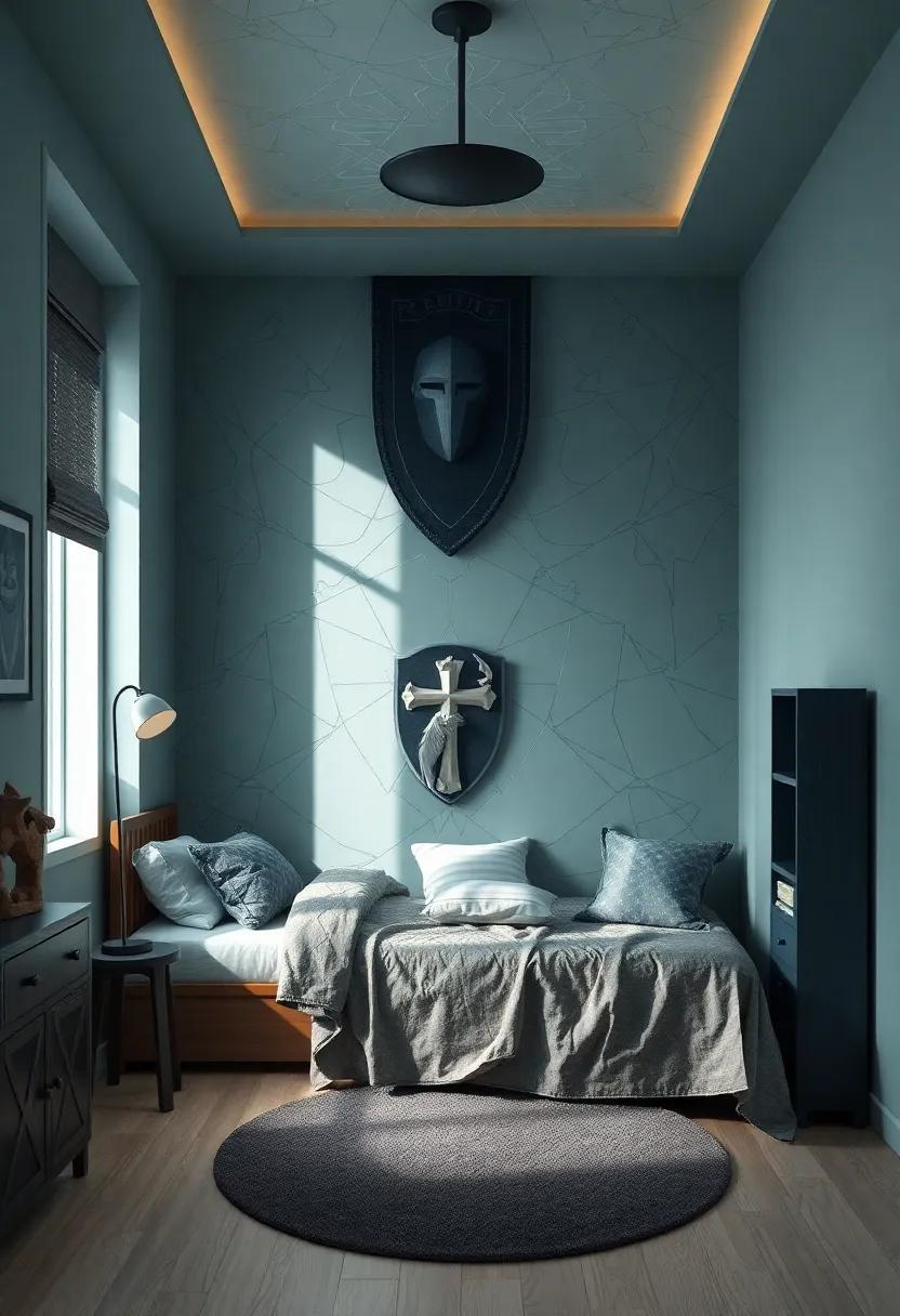 Transforming Spaces: A Knight-Themed Room for Teen Boys Transforming Spaces: A Knight-Themed Room for Teen Boys