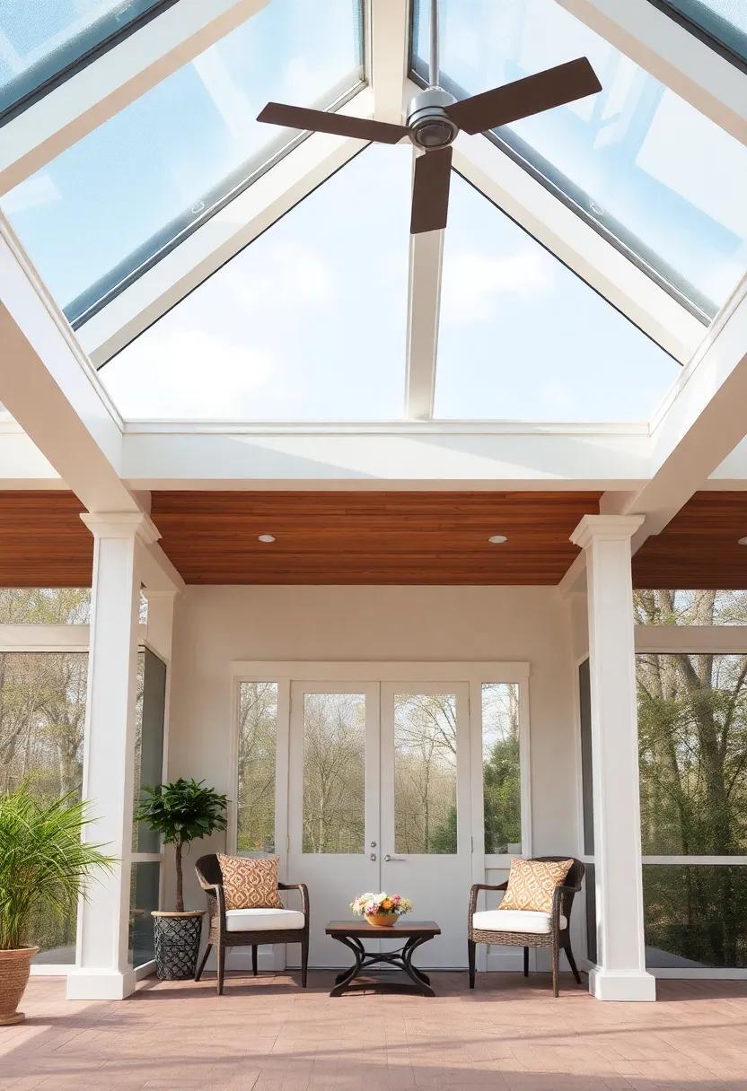 Illuminating Serenity: Exploring Screened Porch Ceilings with Skylights Illuminating Serenity: Exploring Screened Porch Ceilings with Skylights