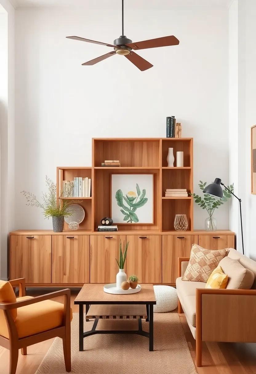 Embracing Vintage Eclectic Style: The Allure of Warm Wood Tones in Home Decor