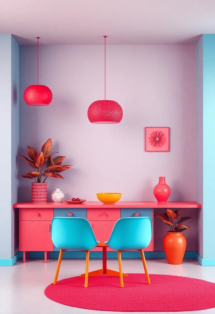 Vibrant Harmony: Embracing Eclectic Design with Bold Color Schemes