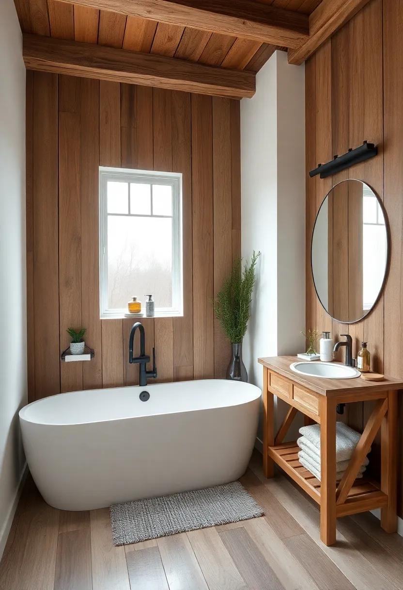 25 Inspiring Ideas for a Rustic Bathroom with Reclaimed Wood Accents 25 Inspiring Ideas for a Rustic Bathroom with Reclaimed Wood Accents