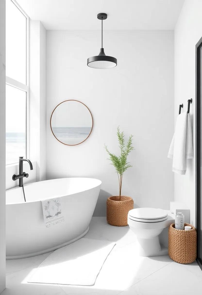 Embrace the Sea: Crafting Your Ideal Nautical Coastal Bathroom Sanctuary