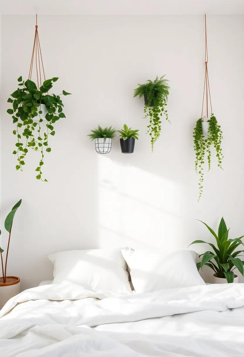 25 Inspiring Ideas for Bedroom Wall Decor That Bring Life with Plants