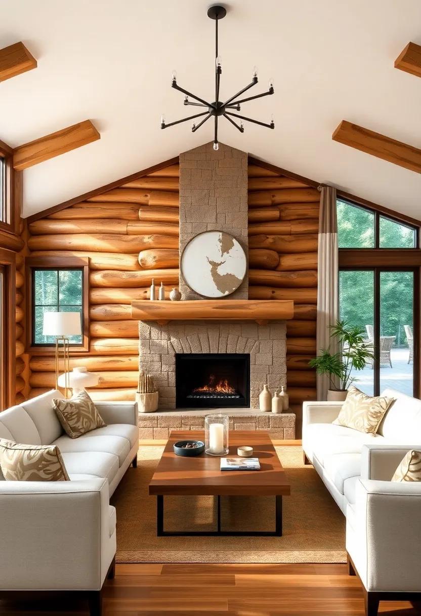 Embrace Cozy Elegance: Luxury Log Cabin-Inspired Interior Design Trends Unveiled